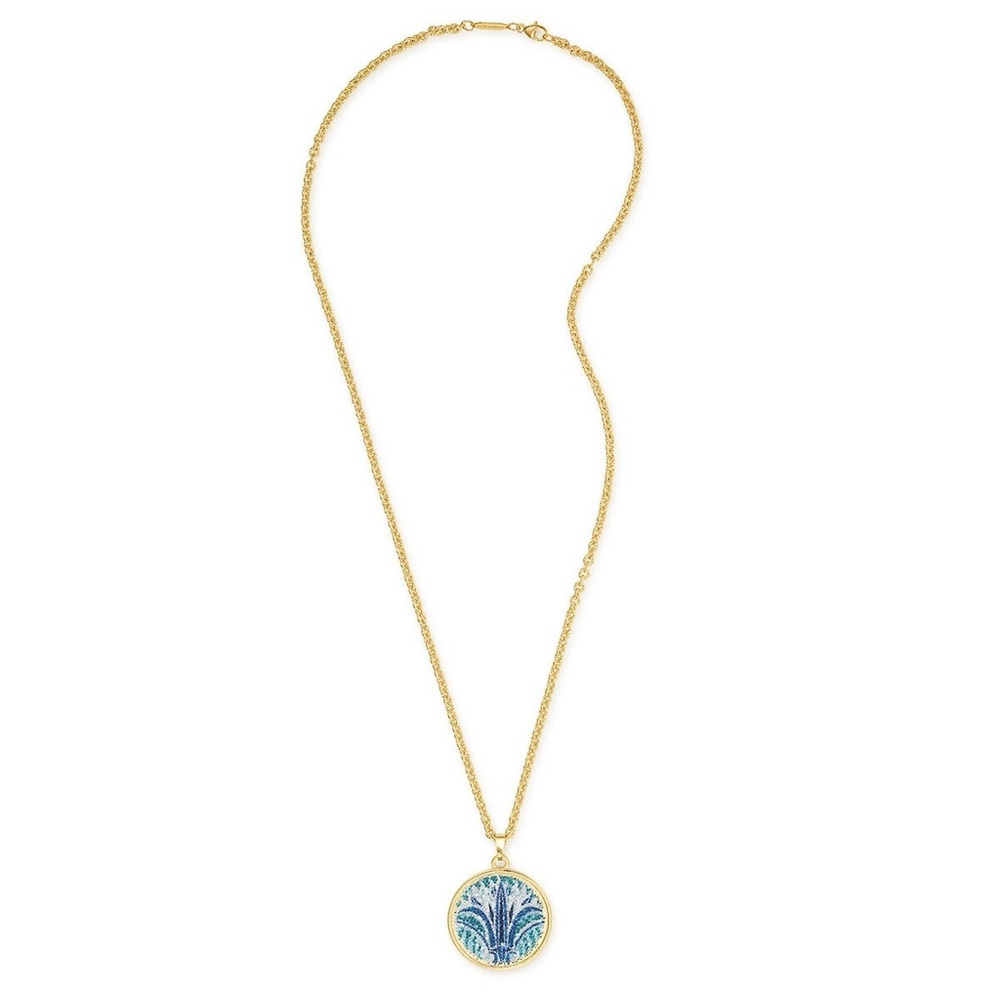 Gold Lotus Necklace